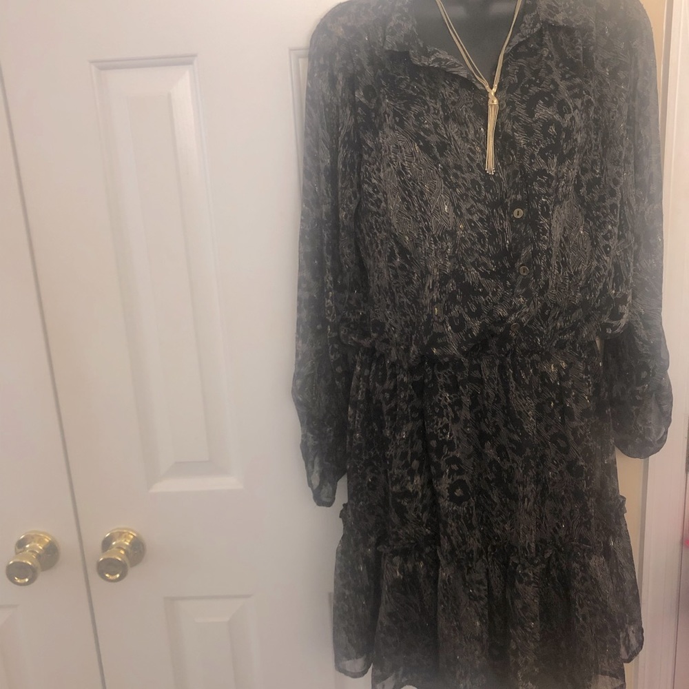LNWOT Lovestitch ruffly dress - Picture 1 of 10